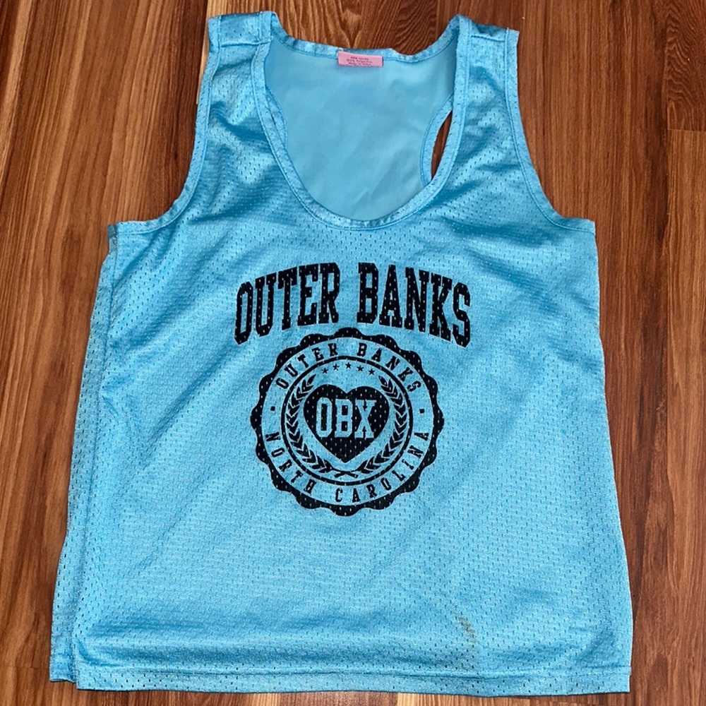 Blue Outer Banks Tank Top
